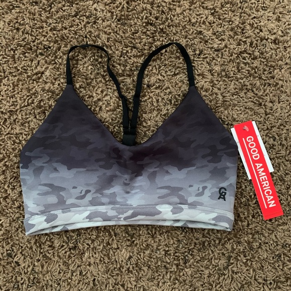Good American Other - Camo Scoop Bra